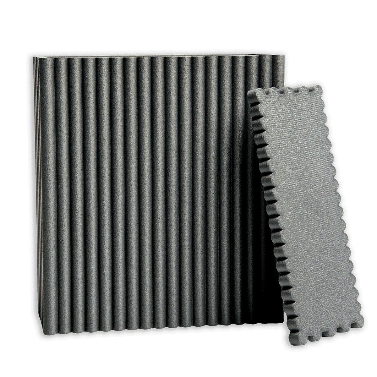 WALL Roid box polaroid impilabili stampati 3D colore grigio